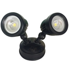 Black Escort LED Outdoor Flood Light