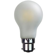 Zareth B22 Pear 6W Opal Matte LED Filament Bulb