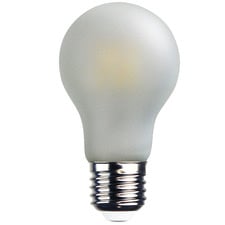Eclipse E27 Pear 6W Frosted LED Filament Bulb