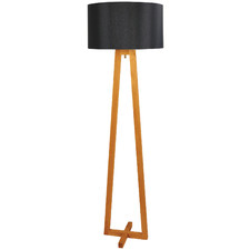 Mantua Wooden Floor Lamp