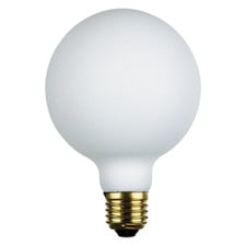 Nova E27 Golf Ball 10W Matte Opal LED Filament Bulb