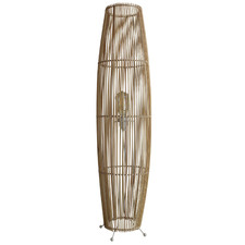 Arley Natural Cane Floor Lamp