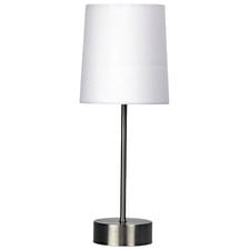 Cline Steel Touch Table Lamp