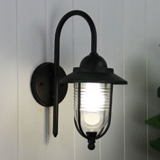 Cantu Exterior Wall Bracket in Black