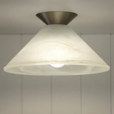 Flyte Glass Ceiling Light