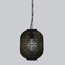 Black & Gold Venetia Pendant Light
