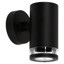 Iona Black Outdoor Wall Light