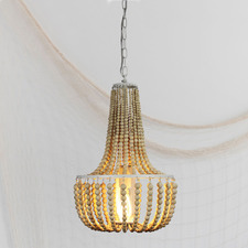 Digby Natural Beaded Pendant Light