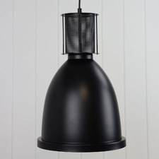 Black Gilliam Metal Pendant Light