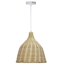 Orion Rattan Cane Pendant Light