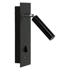 Comma Aluminium Swivel Reading Wall Light