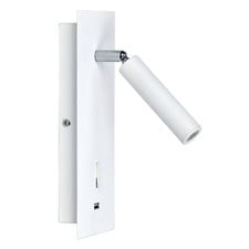 Comma Aluminium Swivel Reading Wall Light