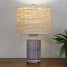 Hartley Resin & Linen Table Lamp