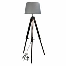 Talla Timber Adjustable Tripod Floor Lamp