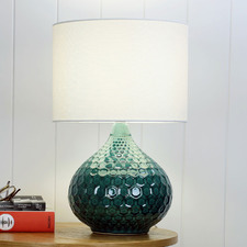 42cm Mackay Ceramic & Fabric Table Lamp