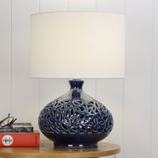 Gilmore Ceramic & Fabric Table Lamp