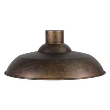 Brown Slater Metal Ceiling Light Shade