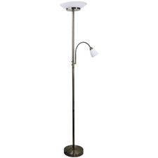 Tuz Steel & Glass Floor Lamp