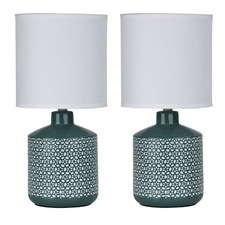 38cm Jameson Ceramic Table Lamps (Set of 2)