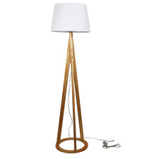 Martina Wooden Floor Lamp