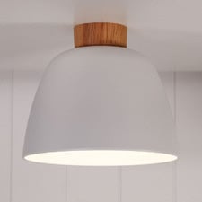 Myles Rubberwood DIY Batten Fix Ceiling Light