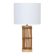 43cm Medan Bamboo Table Lamp