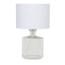46cm Fermo Glass Table Lamp