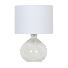 41cm Melfi Glass Table Lamp