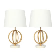Vicenza Metal Table Lamps (Set of 2)