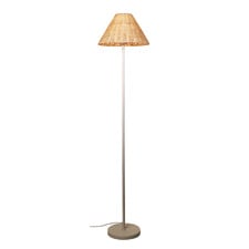 Seymour Wicker Floor Lamp