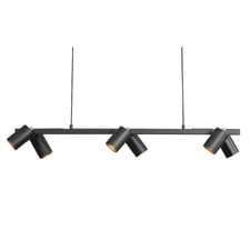 Parker Steel 6 Light Pendant
