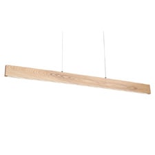 Marcel Ash Wood LED Linear Pendant Light