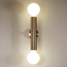 Alina Steel 2 Light Wall Sconce