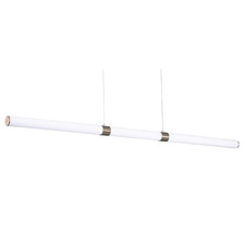Nikita Steel LED Linear Pendant Light