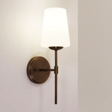 Elihu Frosted Glass Wall Sconce