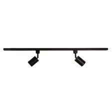 Parker Steel 2 Bulb Track Light