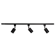 Parker Steel 3 Bulb Track Light