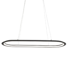 Belmonte Aluminium Oval LED Pendant Light