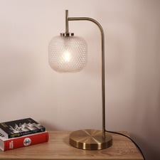 Harker Steel Table Lamp