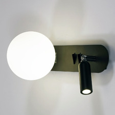Myrtle Steel 2 Light LED Wall Light