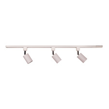 Parker Steel 3 Bulb Track Light