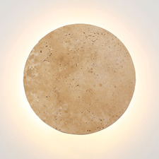 Mathilda Travertine LED Wall Sconce