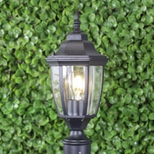 Saugus Aluminium Exterior Post Top Light