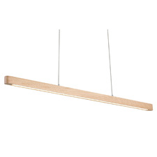 Urban Ash wood LED Linear Pendant Light