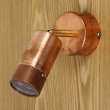Sora Copper Metal  Outdoor Spotlight