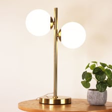 Felicity Steel 2 Light Table Lamp