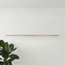 Belmonte Metal Tri-Colour LED Linear Pendant Light