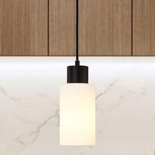 Fargo Opal Glass Pendant Light