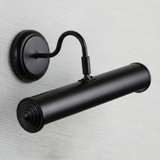 Rocca Steel Gooseneck Picture Wall Light