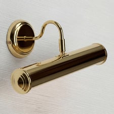 Rocca Steel Gooseneck Picture Wall Light